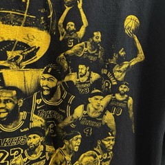 Lakers basketball t shirt Mens XLarge Suna Tag 2020 Champions NBA Graphic Tee