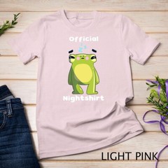 Cute Frog Sleepshirt Nightwear Nightshirt Sleep Pajama Unisex T-shirt