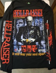 Graveyard Goods 2XL Long Sleeve Tee Hellraiser The Puzzle Box Unworn Sealed