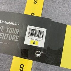 Eddie Bauer Graphic & Crew T-shirt 2-Pack NEW Mens Expedition LOGO NEW. SMALL S
