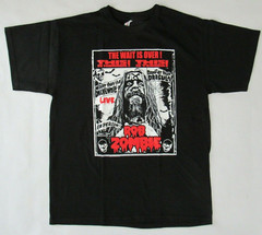 Free SAME DAY SHIPPING ROB ZOMBIE This Is Terror This Is Horror LIVE Shirt LARGE