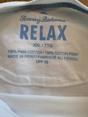 Tommy Bahama NEW Bali Skyline XXL Long Sleeve T-shirts, 100% Pima Cotton