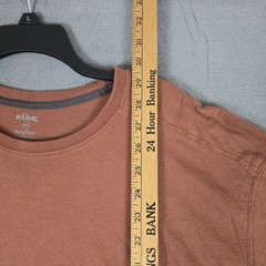 Kuhl Shirt Mens 3XL Orange Bravado Wildfibre Organic Cotton Outdoor Soft