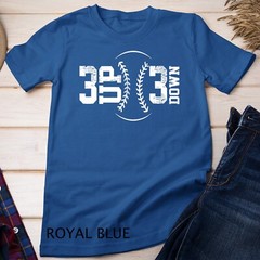 3 UP 3 Down Baseball T-Shirt Unisex T-shirt