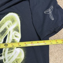 Kobe Bryant Black Mamba 5 Championship Rings X-ray Men’s Medium Black Nike Shirt