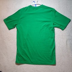 Adidas Trefoil Essentials Tee Shirt Size Small Mens Energy Green JN0235, NWT
