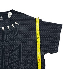 Disney Black Panther Kids XL Black Graphic T-Shirt Marvel