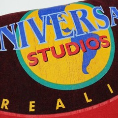 Universal Studios Vintage Sleeveless Shirt Red Made In U.S.A. Men’s Size Large
