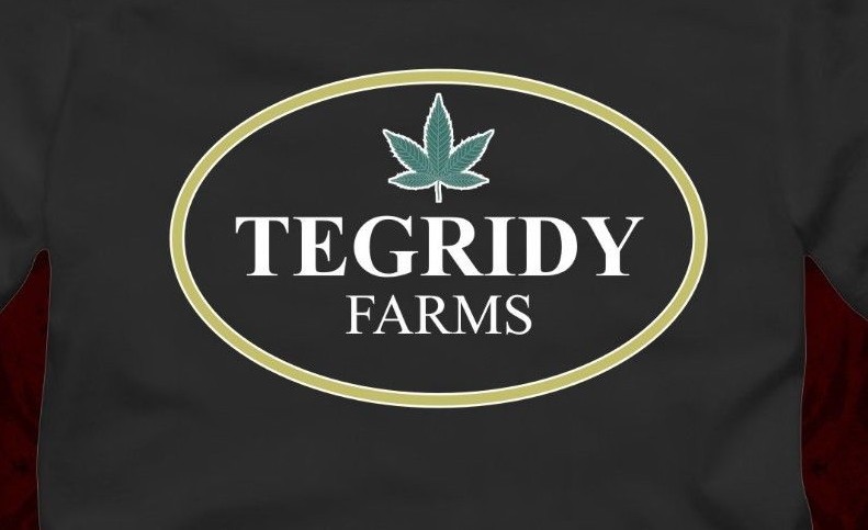 TEGRIDY FARMS LOGO – Mens / Unisex -16 color options – South park pot farm RANDY
