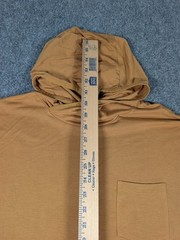 Free Fly Bamboo Lighweight Hoodie Mens 2XL Ochre Brown Sun UPF 30+ NWT