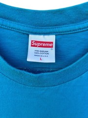 Supreme Chart T Shirt Men’s Large Cyan Short Sleeve RARE