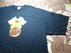3XL NWOT 2008 Teamsters Motorcycle Ride Charity Event Heavy Cotton Shirt