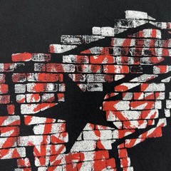 Famous Stars & Strap Shirt Men’s Medium F Logo Graphic Graffiti Brick Wall