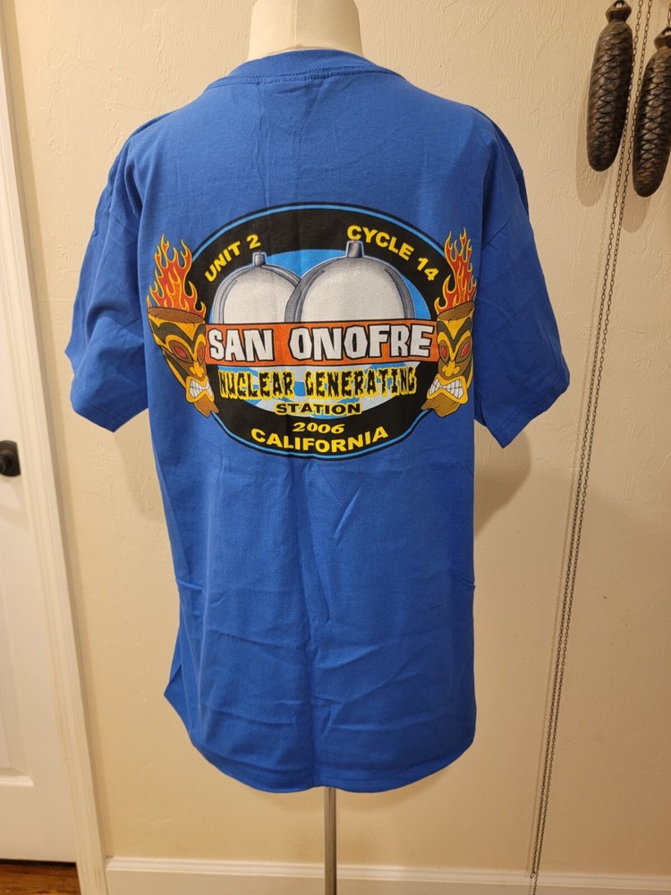 San Onofre California SONGS Nuclear Outage T-Shirts with **FREE SHIPPING**