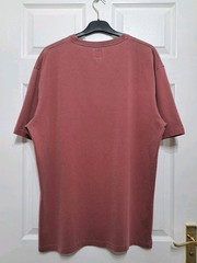 Trendsplant Essential Pigment Pocket T-Shirt Red Mens XL Organic Cotton £42 BNWT