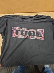 Tool 2023 Mens Black SOS Band Graphic T Shirt Los Angeles Tour See Description