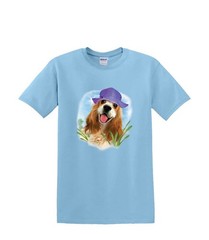 T-shirt small to 3xL – HAPPY SPRINGER spanial dog – adult