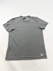 Adidas Shirt Mens Large Gray Short Sleeve