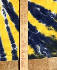 Vintage Lee Tie Dye LS Large T-Shirt Graphic Print Gates Chili Tennis Spartans