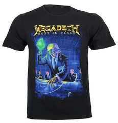 Megadeth Rust In Peace 30th Anniversary T Shirt New & Official Black S-2XL
