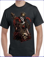 Tattoo Graphic Black Men’s T-Shirt Small To 3X-Large