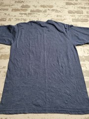 Nirvana Smiley Face Classic Spell Out Blue Yellow T-Shirt Men’s Medium