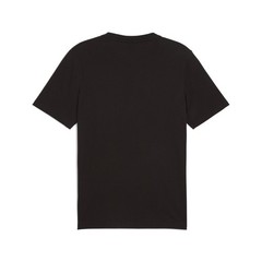 PUMA Scuderia Ferrari Race Graphic Crew Neck Short Sleeve T-Shirt Mens Black Cas