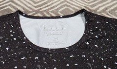 NWT BYLT Premium Basics Mens Drop Cut S S T-Shirt Size XXL Performance+ Speckled
