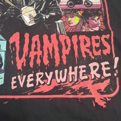The Lost Boys Comic Book Art Goth Men’s Black T-Shirt Crew Neck Size XL