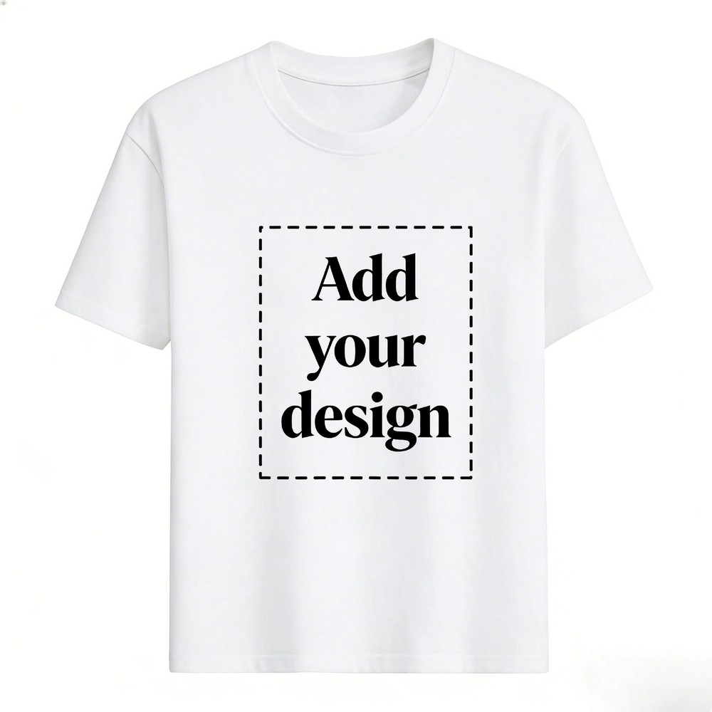 Best Friend Birthday Gift Custom Photo 100% Cotton T-Shirt