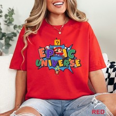 Epic Universe Mario Land Shirt, Super Nintendo World Shirt, Universal, 203449