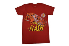 DC Comics Mens The Flash Superhero Tee Shirt New XS, S