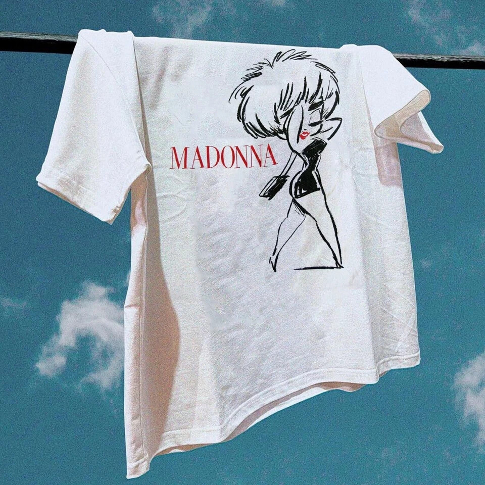 MADONNA WHO’S THAT GIRL Rare Men S-5XL Tee