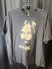 Sullen Art Collective Premium John Lennon Imagine Graphic Black Men’s XLT-Shirt