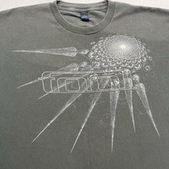 Tool 2019 Album Premier Tour T-Shirt Mens XL Gray Los Angeles CA Skulls Eyes