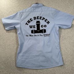 Funny Plumber Shirt Costume Cosplay Pipe laying expert Plumber Large