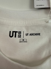 Uniqlo UT Archive American Art Graphic Short Sleeve Crew Neck TShirt White M NWT