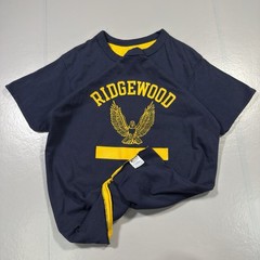 Vintage 1970s Champion Reversible T-Shirt Double Face Medium RidgeWood Eagles