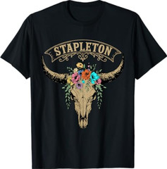 Vintage Stapleton Last Name Personalized Stapleton Flower T-Shirt