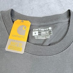 NWT Blunde 2 Carhartt Men’s Workwear Black T-Shirt Size Sz M Loose Fit K87-M USA