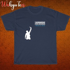Armin Van Buuren Imagine Logo Black/Navy/White Size S-5XL Unisex T-Shirt