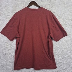 Left Coast Tee Shirt Heather Red Mens XL Casual Classic