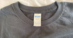 Gildan 100%cotton Heavy Weight tee shirts BLACK NEW WITHOUT TAGS.