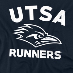 UTSA Adult T-Shirt One Color Logo, Navy, S-5XL
