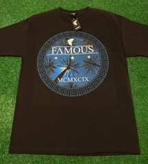 Vintage Y2K Famous Stars And Straps Palm Tree Logo Shirt Large NWT Travis Barker