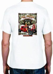 Adult DryBlend® T-Shirt – ( FULL SERVICE ROD ROUTE 66 – HOT ROD / PIN-UP / HOTTI