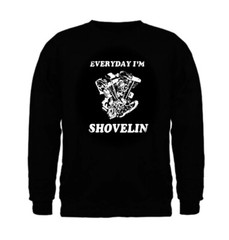Shovelhead Harley Davidson T-shirt Chopper Everyday im SHOVELIN OG Vintage Style
