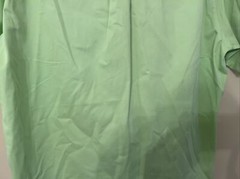 Polo Ralph Lauren Shirt Men’s Large Yellow Green Short Sleeve Blake 100% Cotton