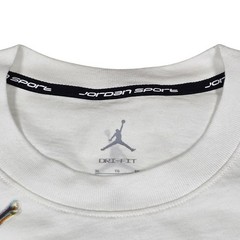 NWT Nike Air Jordan Sport Dri-Fit White Jordan Graphic T-Shirt, Men’s Size XL