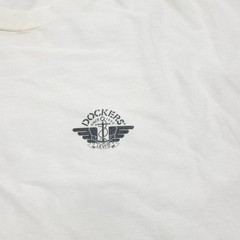 Vintage Dockers Khakis Promo T-Shirt Made in USA Hanes Size XL Y2k